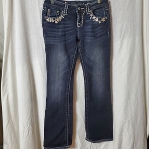 Miss Me Dark Wash Bootcut Jeans